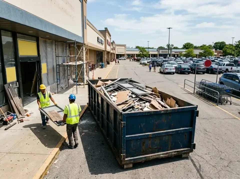 retail-store-renovation-debris-003 — frequently asked questions, Roll-off Dumpster Rentals in Girard, PA